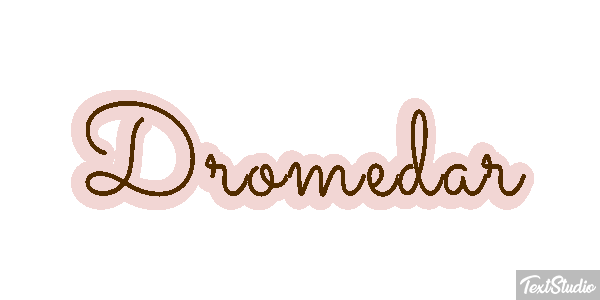Dromedar Effetto testo