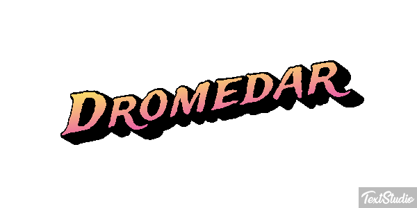 Dromedar Effetto testo