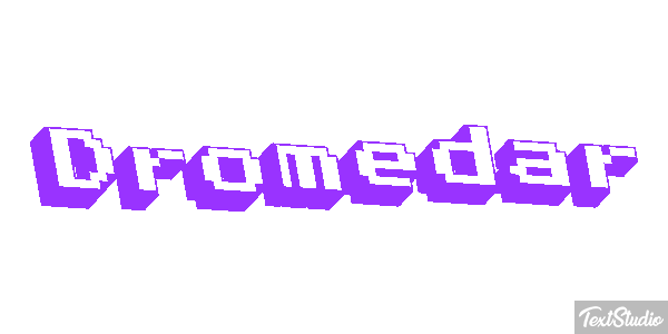 Dromedar Effetto testo