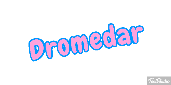 Dromedar Effetto testo