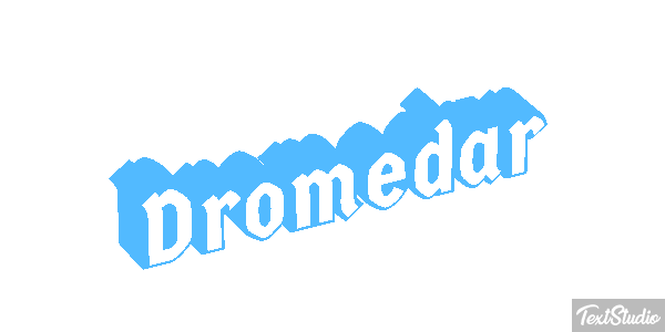 Dromedar Effetto testo