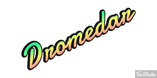 Dromedar Effetto testo