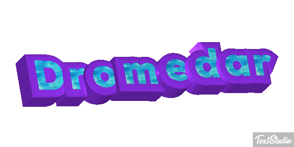 Dromedar Effetto testo
