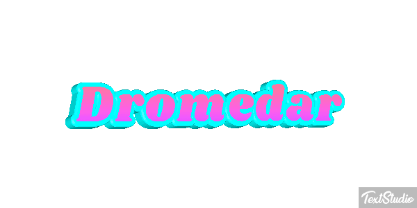 Dromedar Effetto testo