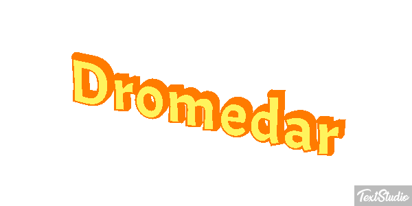 Dromedar Effetto testo