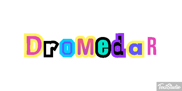 Dromedar Effetto testo