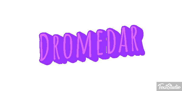 Dromedar Effetto testo