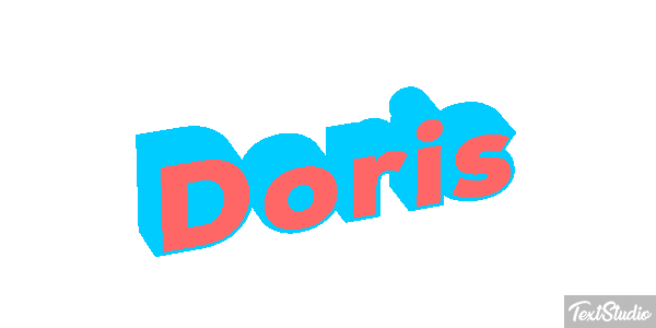 Doris Text effect