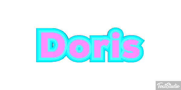 Doris Text effect