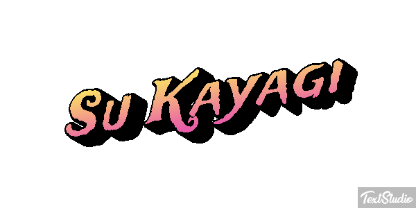 Su Kayağı Metin efekti