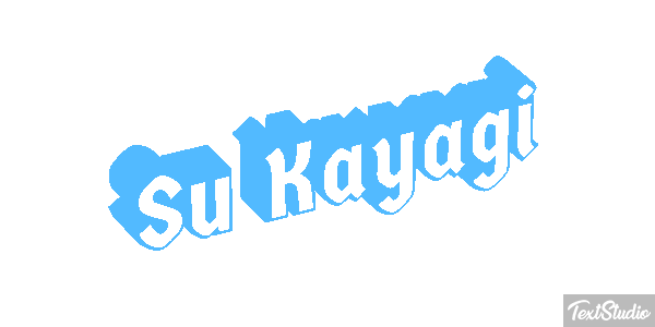 Su Kayağı Metin efekti