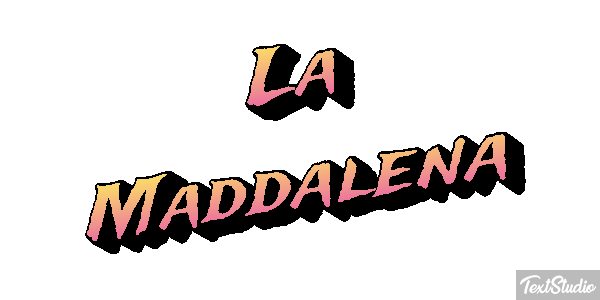 La Maddalena Effetto testo