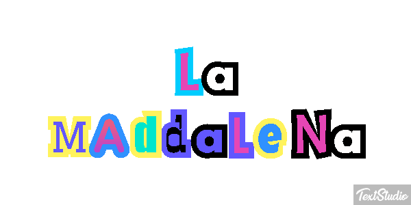 La Maddalena Effetto testo