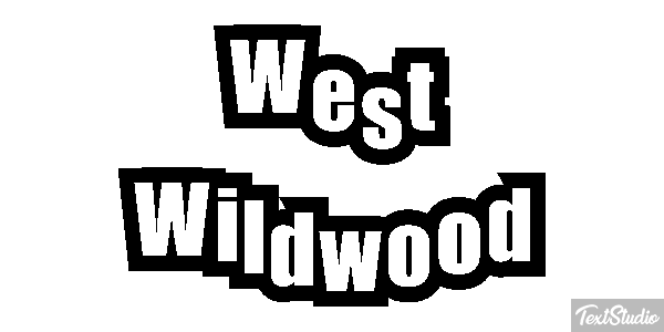 West Wildwood Effetto testo