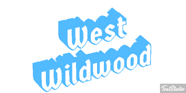 West Wildwood Effetto testo