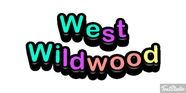 West Wildwood Effetto testo