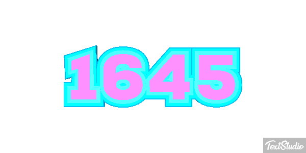 1645 Текстовый эффект