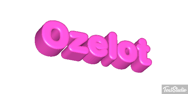 Ozelot Texteffekt