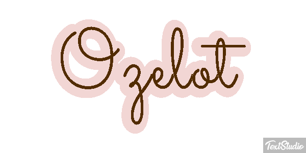 Ozelot Texteffekt