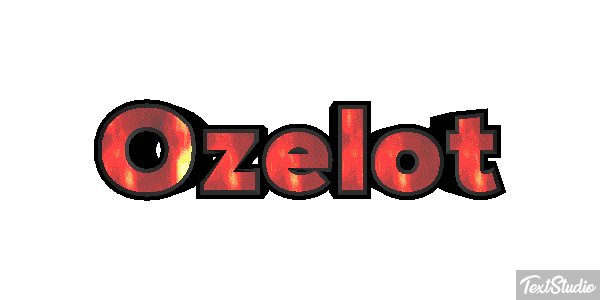 Ozelot Texteffekt