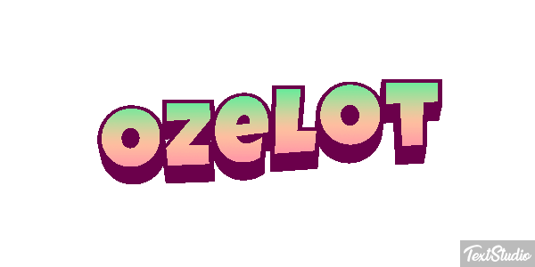 Ozelot Texteffekt