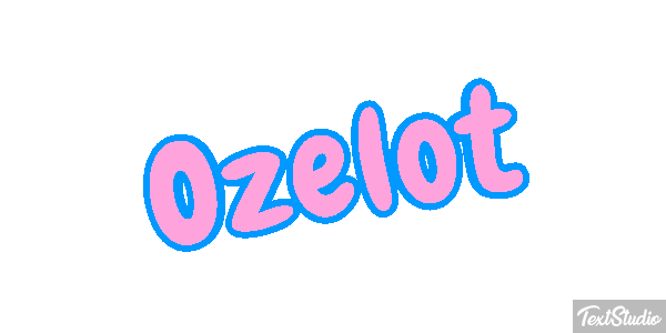 Ozelot Texteffekt
