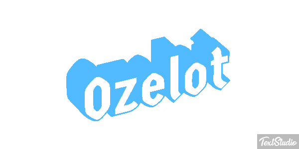 Ozelot Texteffekt
