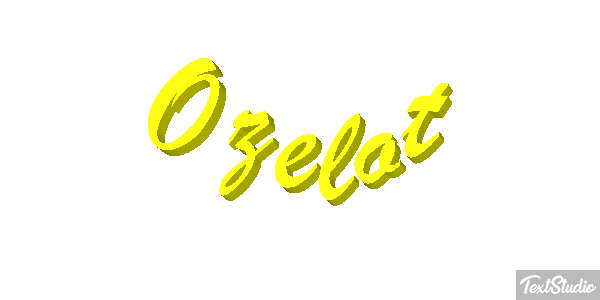 Ozelot Texteffekt