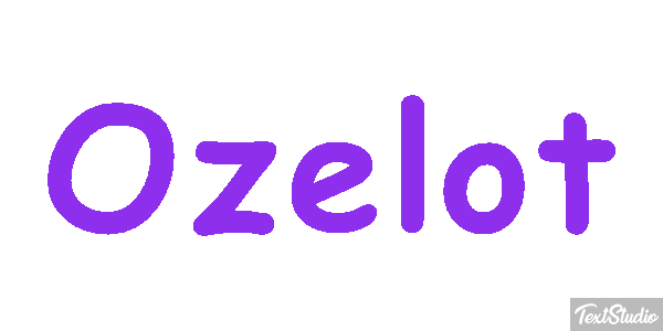 Ozelot Texteffekt