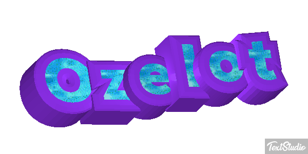 Ozelot Texteffekt