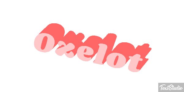 Ozelot Texteffekt