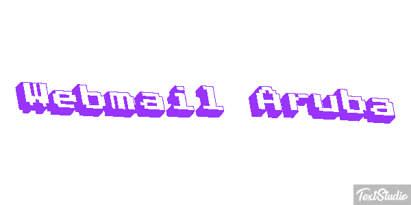 Webmail Aruba Effet de texte