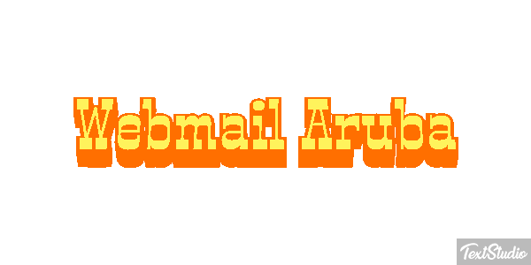 Webmail Aruba Effet de texte