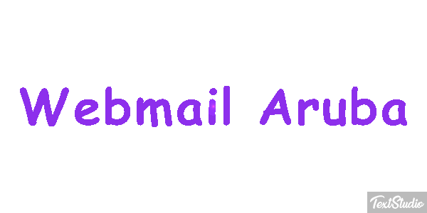 Webmail Aruba Effet de texte