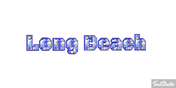 Long Beach Effetto testo
