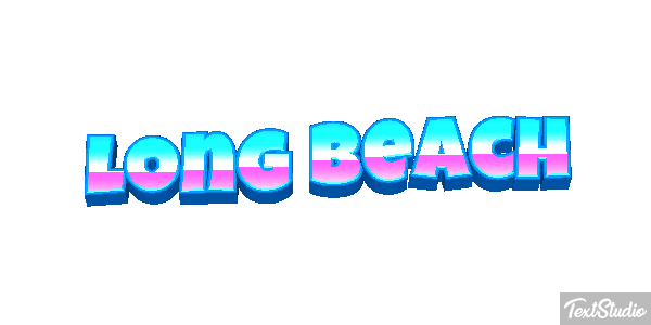 Long Beach Effetto testo