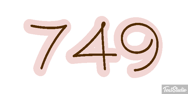 749 Effetto testo