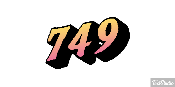 749 Effetto testo
