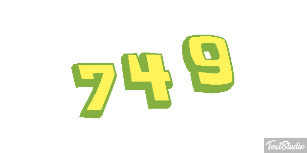 749 Effetto testo