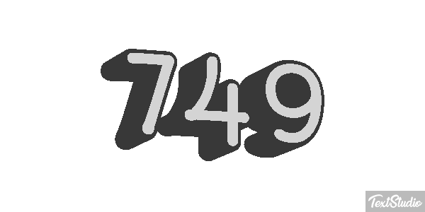 749 Effetto testo