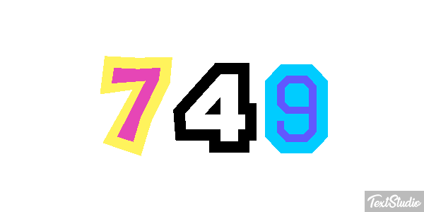 749 Effetto testo