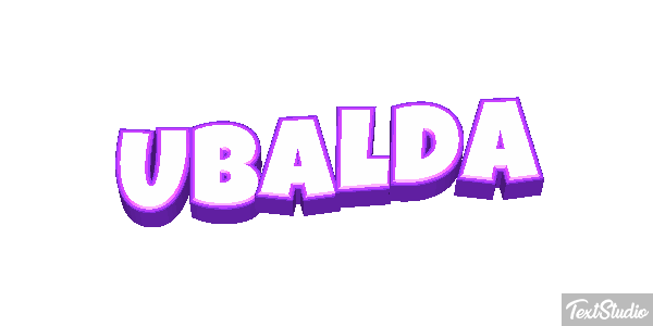 Ubalda Текстовый эффект