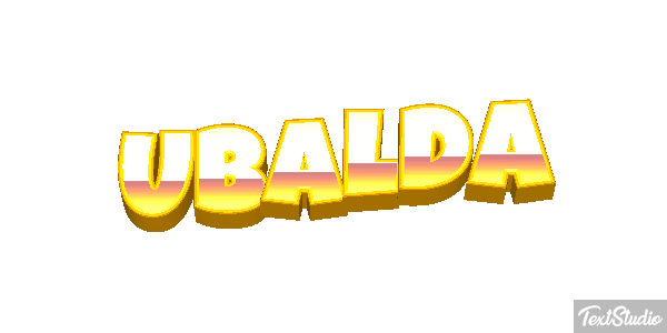 Ubalda Текстовый эффект