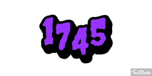 1745 Efecto de texto