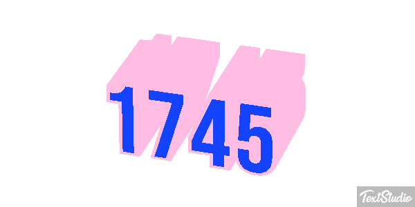 1745 Efecto de texto
