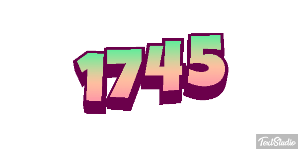 1745 Efecto de texto