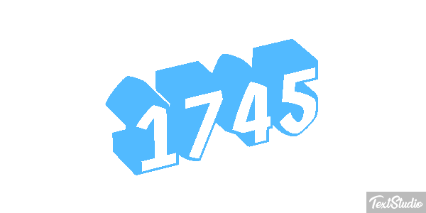 1745 Efecto de texto