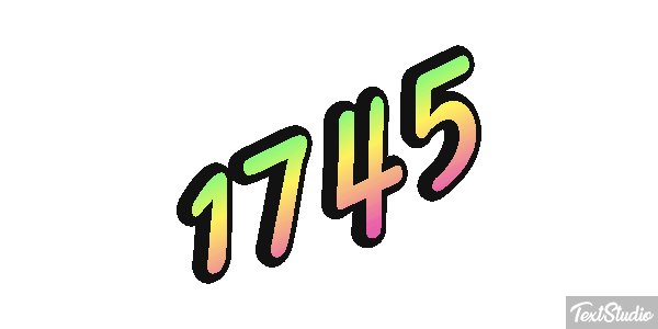 1745 Efecto de texto