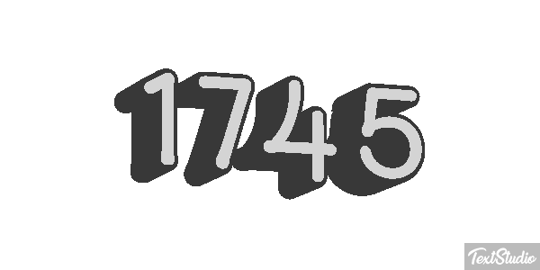1745 Efecto de texto