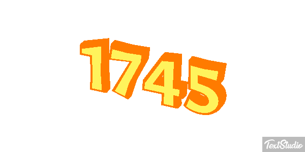 1745 Efecto de texto